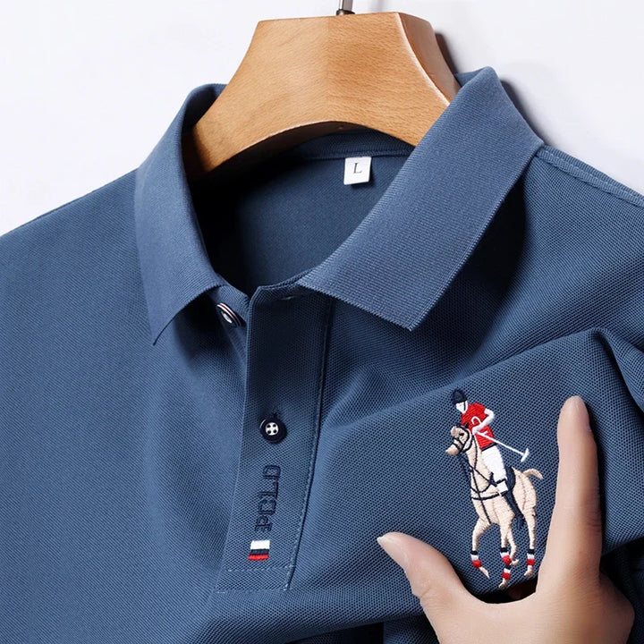 Zenit Embroidered Casual Polo Shirt