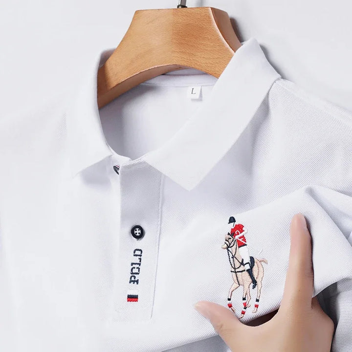 Zenit Embroidered Casual Polo Shirt