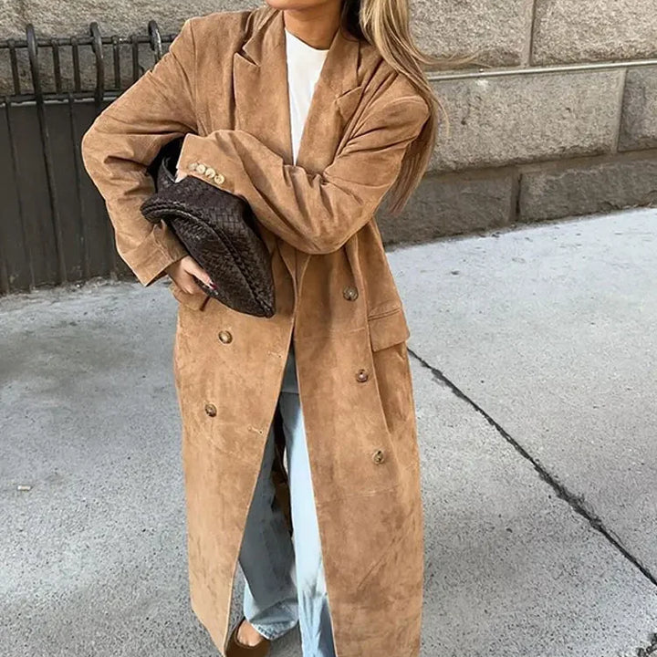 Zenit Khaki Elegance Trench Coat