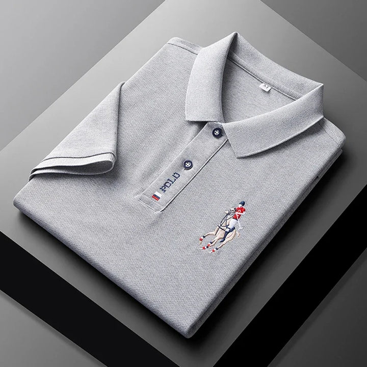 Zenit Embroidered Casual Polo Shirt