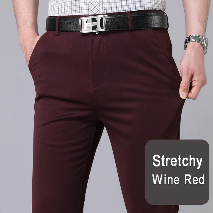 Zenit Smart Stretch Black Trousers