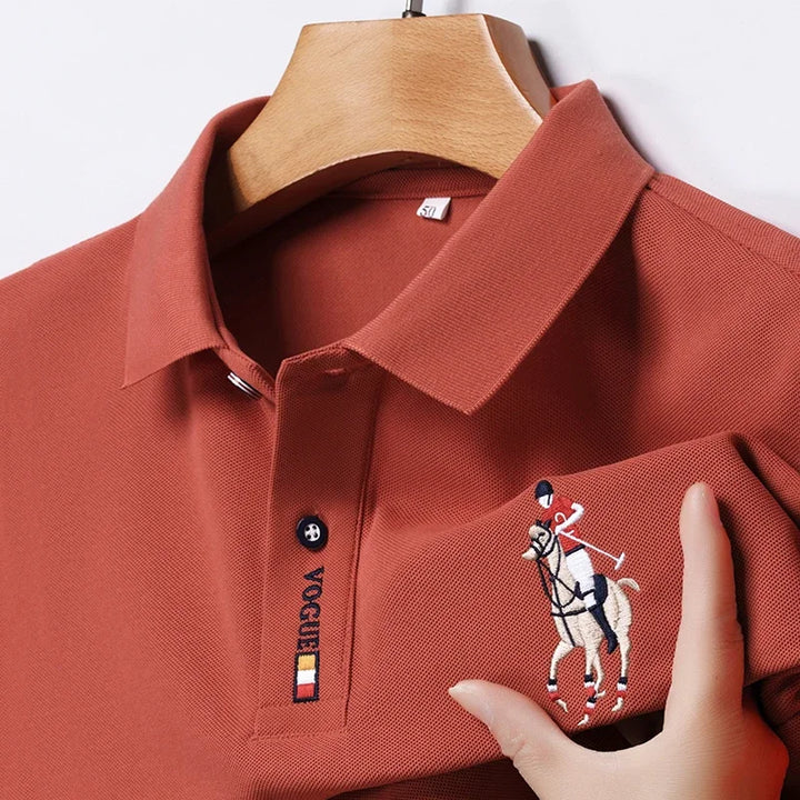 Zenit Embroidered Casual Polo Shirt