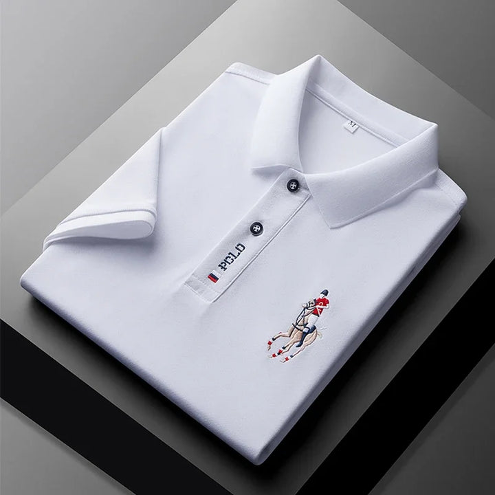 Zenit Embroidered Casual Polo Shirt