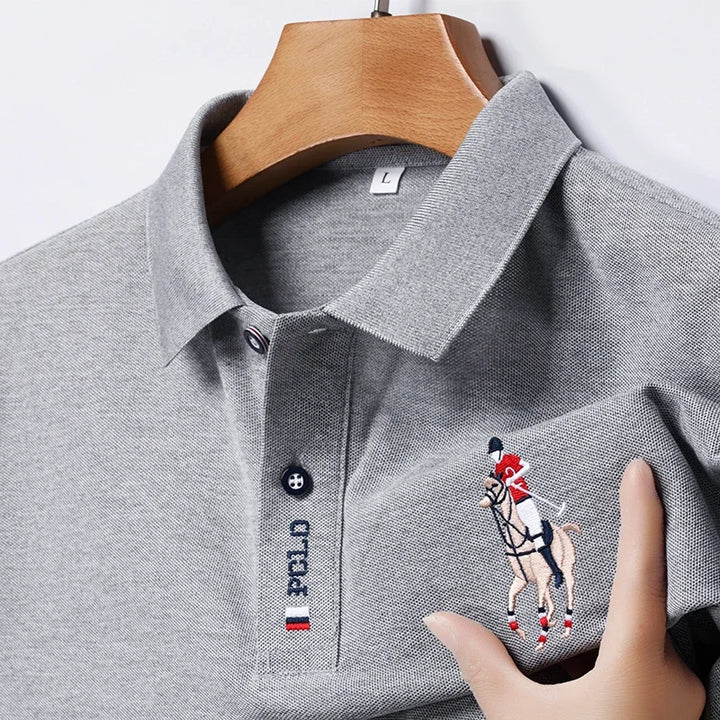 Zenit Embroidered Casual Polo Shirt