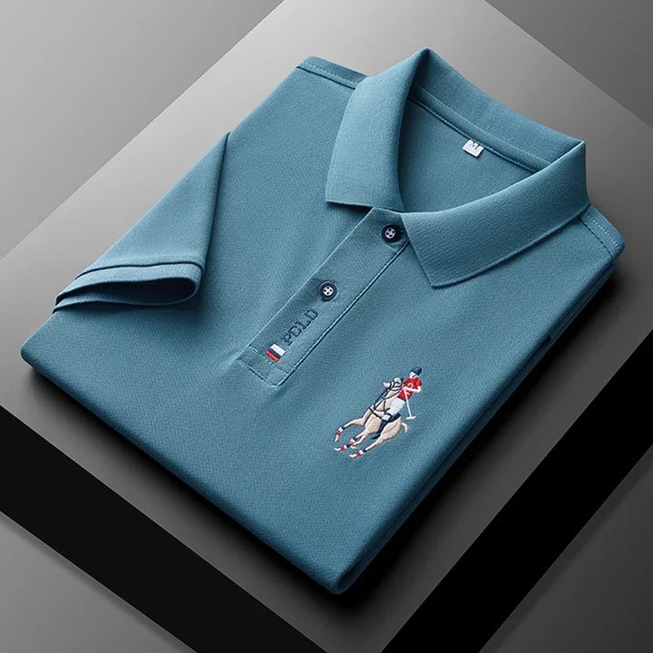 Zenit Embroidered Casual Polo Shirt