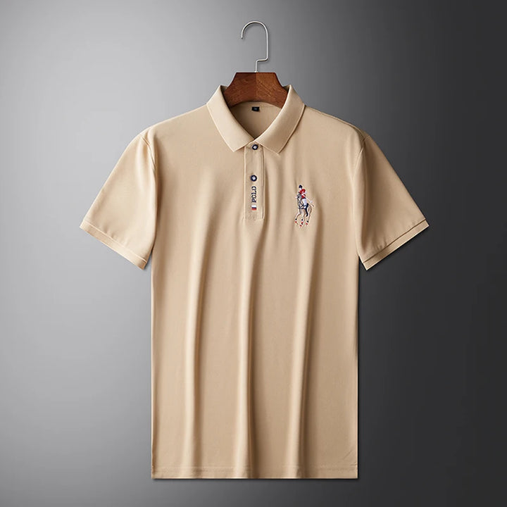 Zenit Embroidered Casual Polo Shirt