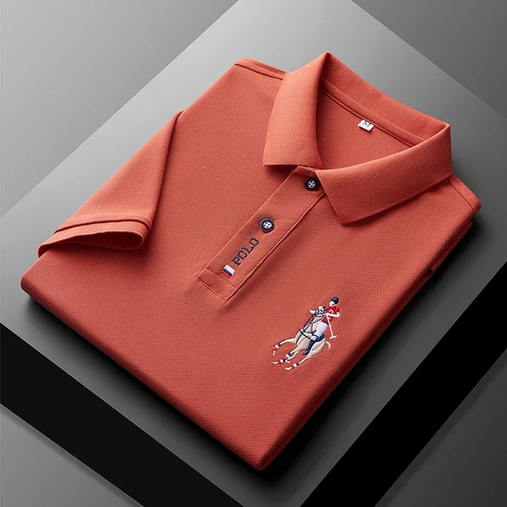 Zenit Embroidered Casual Polo Shirt