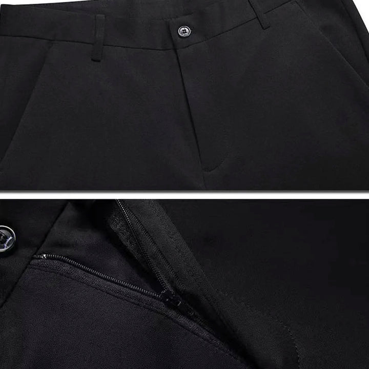 Zenit Smart Stretch Black Trousers