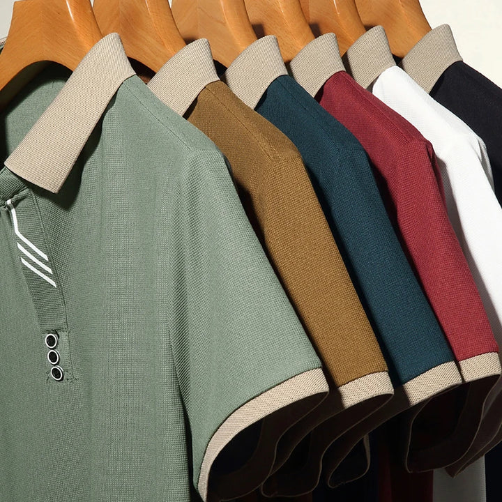 Zenit Solid Color Casual Polo Shirt - Pay 1 and get 3