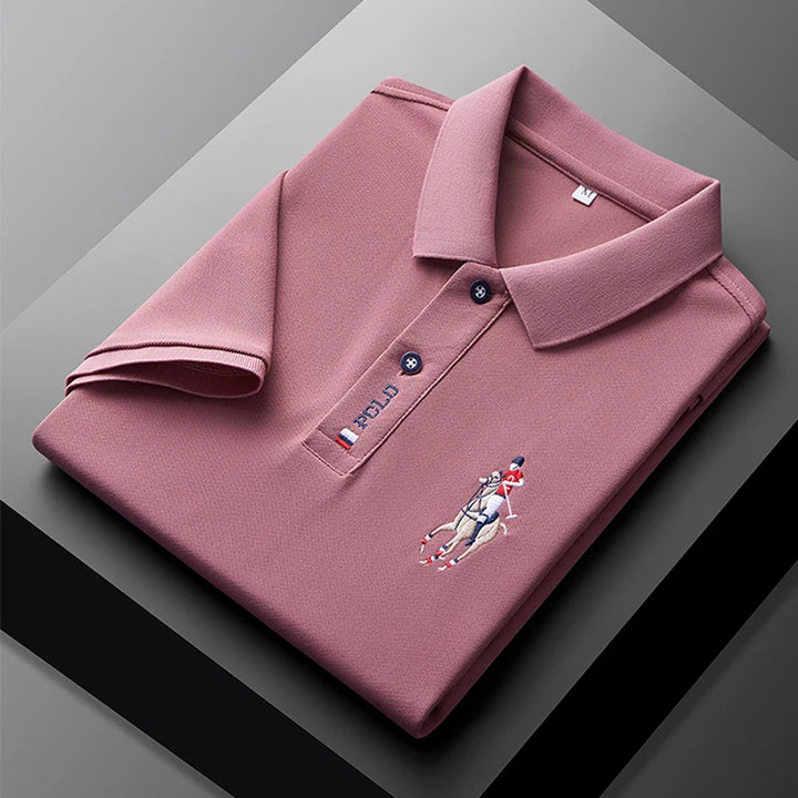 Zenit Embroidered Casual Polo Shirt