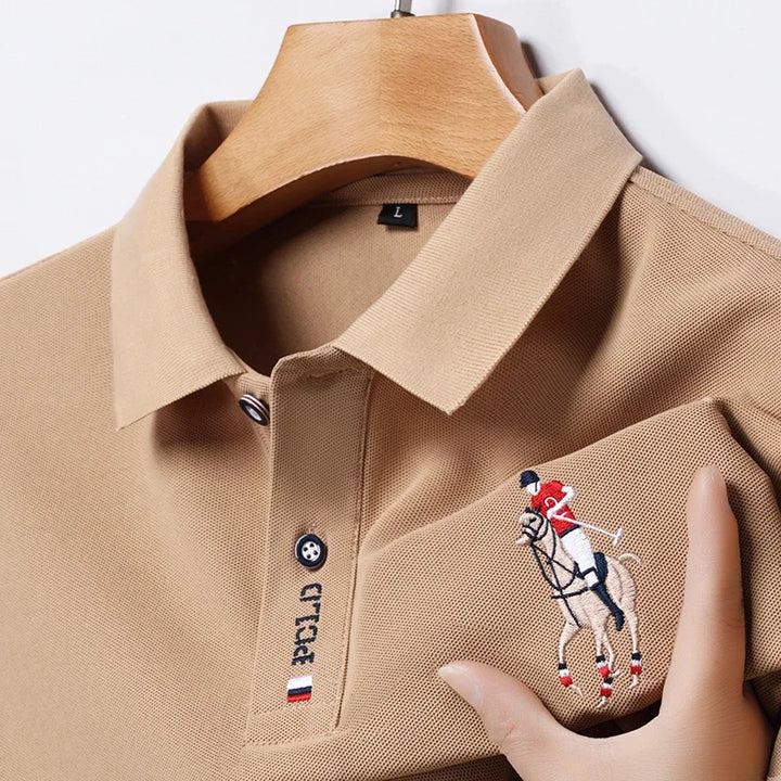 Zenit Embroidered Casual Polo Shirt