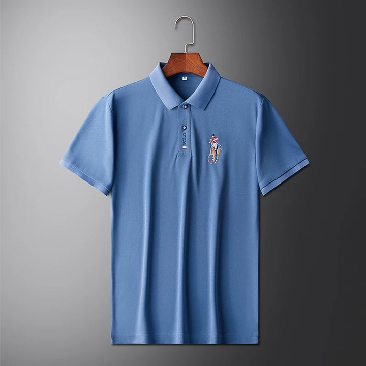 Zenit Embroidered Casual Polo Shirt