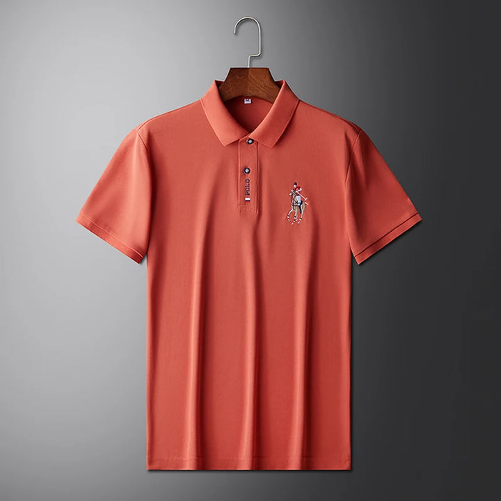 Zenit Embroidered Casual Polo Shirt