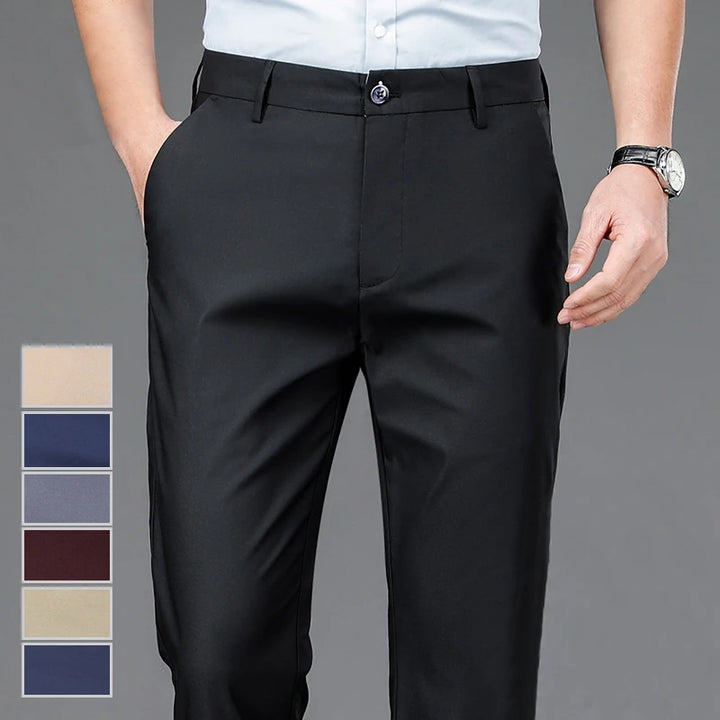 Zenit Smart Stretch Black Trousers