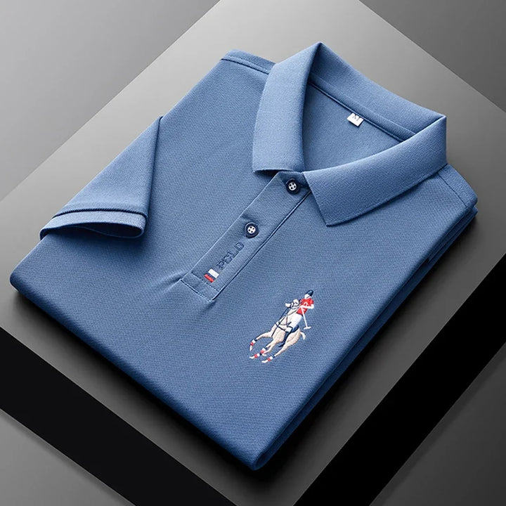 Zenit Embroidered Casual Polo Shirt